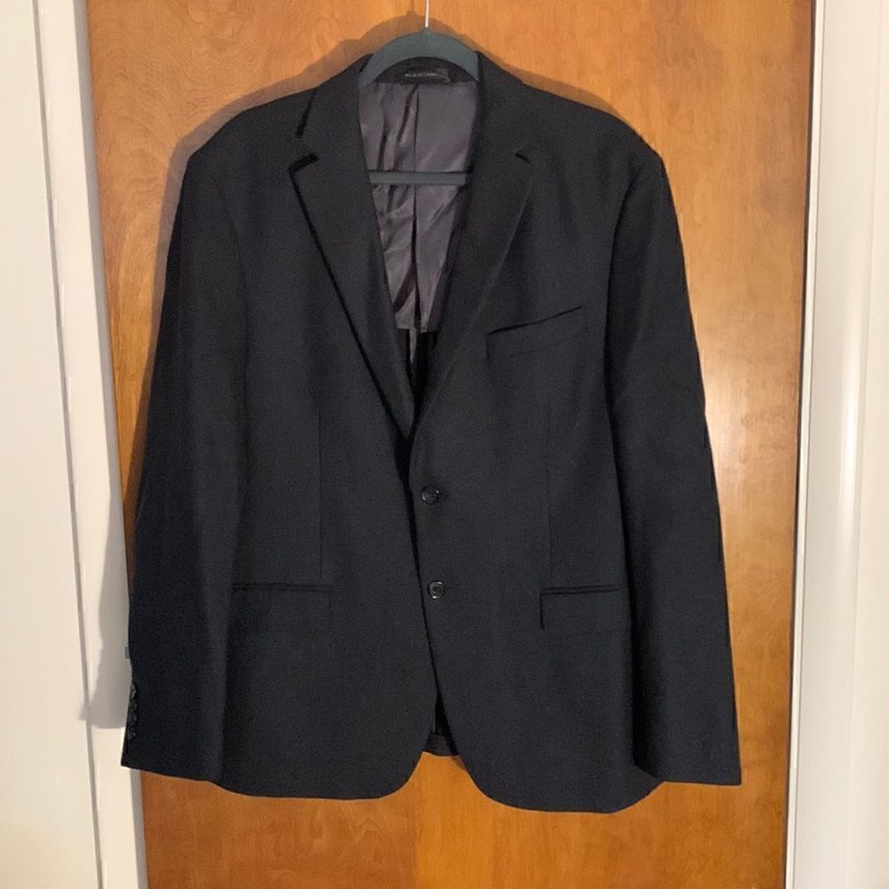 Ralph Lauren EUC gray 100% wool suit jacket Size 43R
